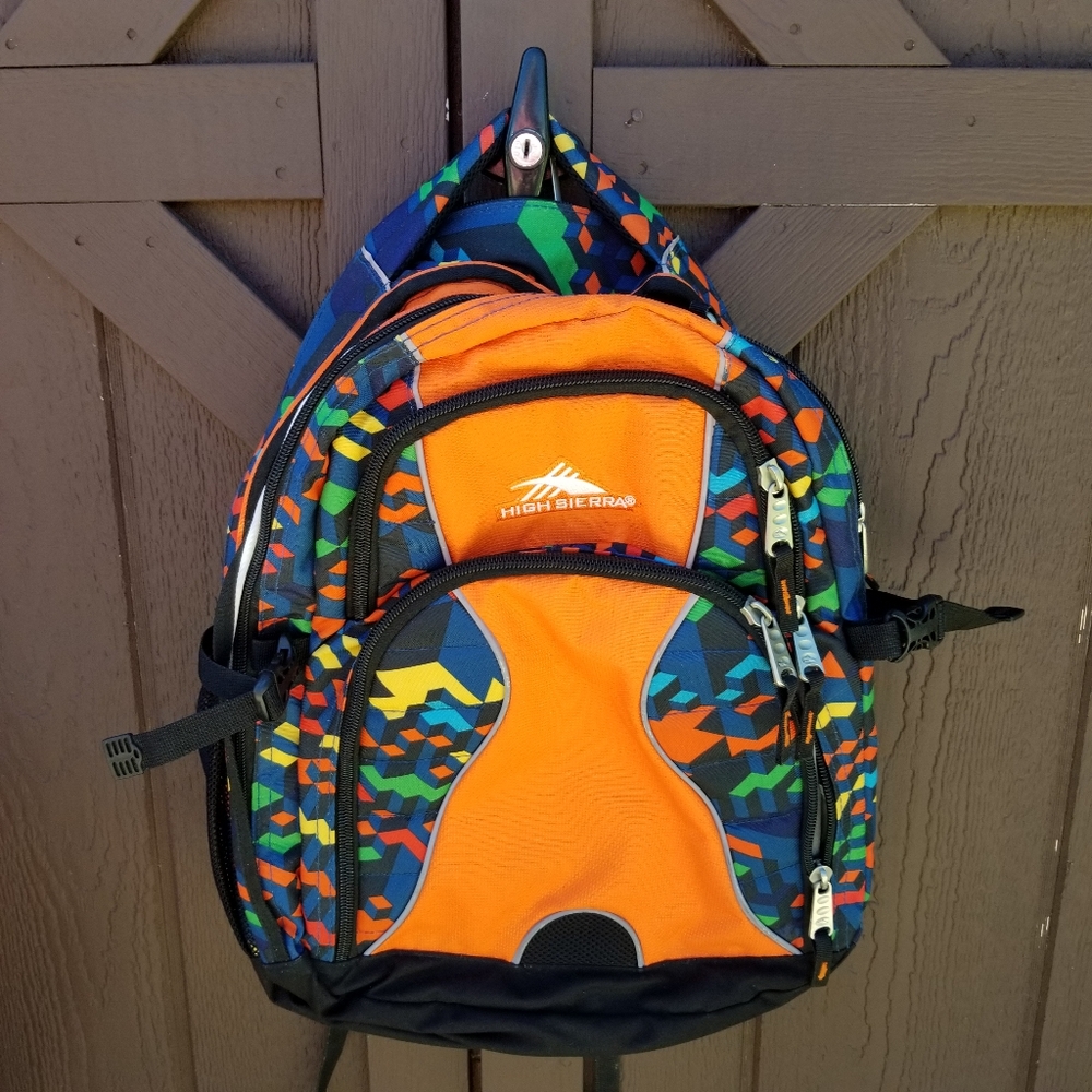 High Sierra Back Suspension Strap Tech Spot Backpack